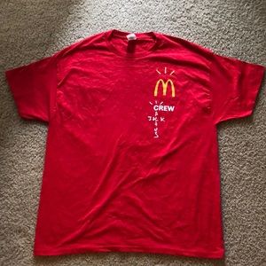 Travis Scott McDonald’s shirt